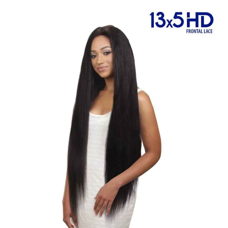 HP-HLF135-BELLA: 100% VIRGIN REMY HUMAN HAIR LACE FRONTAL WIG