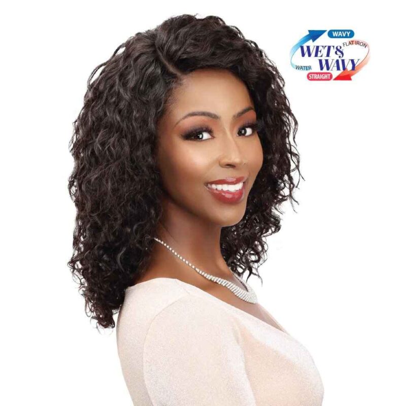 HP-HLF3LW-HAZEL:100% VIRGIN REMY HUMAN HAIR HAND-TIED LACE WIG