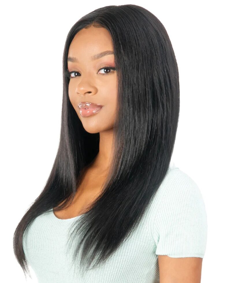 CH-AWG55S22 : MULTI PARTING LACE FRONT HUMAN HAIR WIG