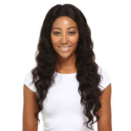 HC- FW-ALE-  ALESSANDRA: 100%  HUMAN HAIR FRONTAL HAIR LONG LOOSE BODY WAVE WIG